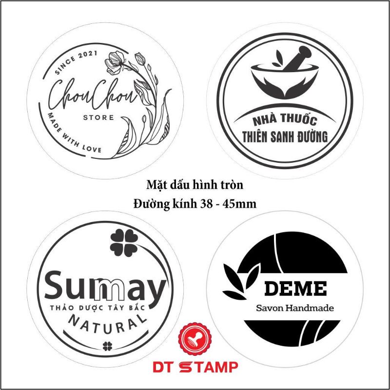 Con dấu EH42  Đóng dấu logo thương hiệu lên bao bì sản phẩm. Thiết kế miễn phí theo yêu cầu