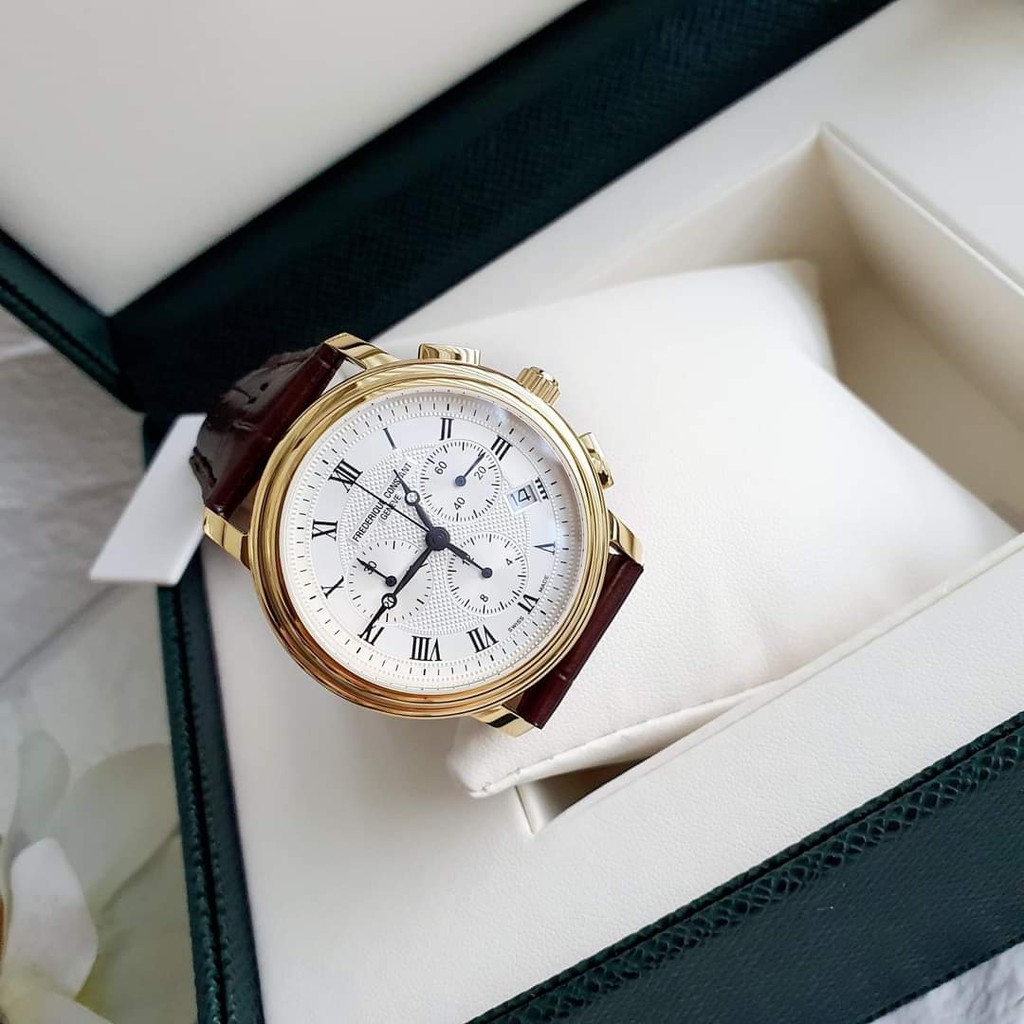 ĐỒNG HỒ NAM  Frederique Constant GMT FC DRESS WATCH