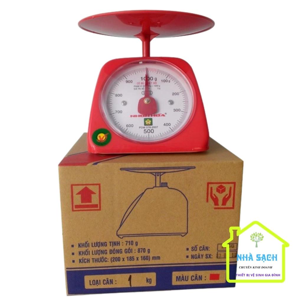 Cân Nhựa Đồng Hồ NHƠN HÒA 1Kg Chất Lượng