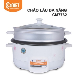 Chảo Lẩu Hấp Comet Cm7732 ( 3,5 Lít )