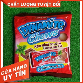 Kẹo sôcôla hương bạc hà Dynamite 3 viên - gói 125g