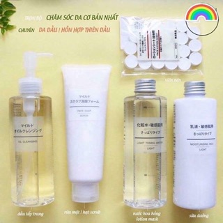 BỘ CHĂM SÓC DA MUJI NHẬT BẢN