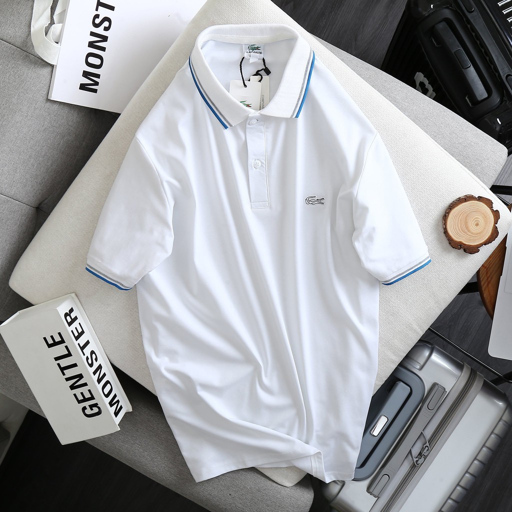 Áo Thun Nam Ngắn Tay Gắn Logo Cá Sấu 👉 Hàng Chuẩn Hình Ảnh Bao Đổi Trả. | BigBuy360 - bigbuy360.vn