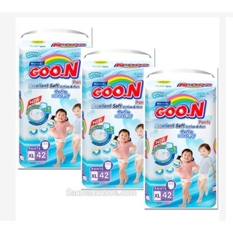 bỉm Goon slim quần/ dán M60/M56/L46/L50/XL42/XL46/XXL36/XXXL26