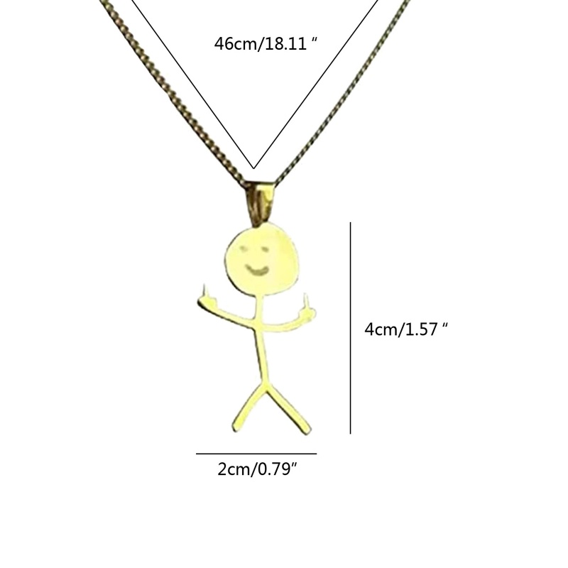 Vòng Cổ Choker Bằng Thép Không Gỉ Mặt Nhân Vật Trong Biệt Thự Graffiti Vui Nhộn