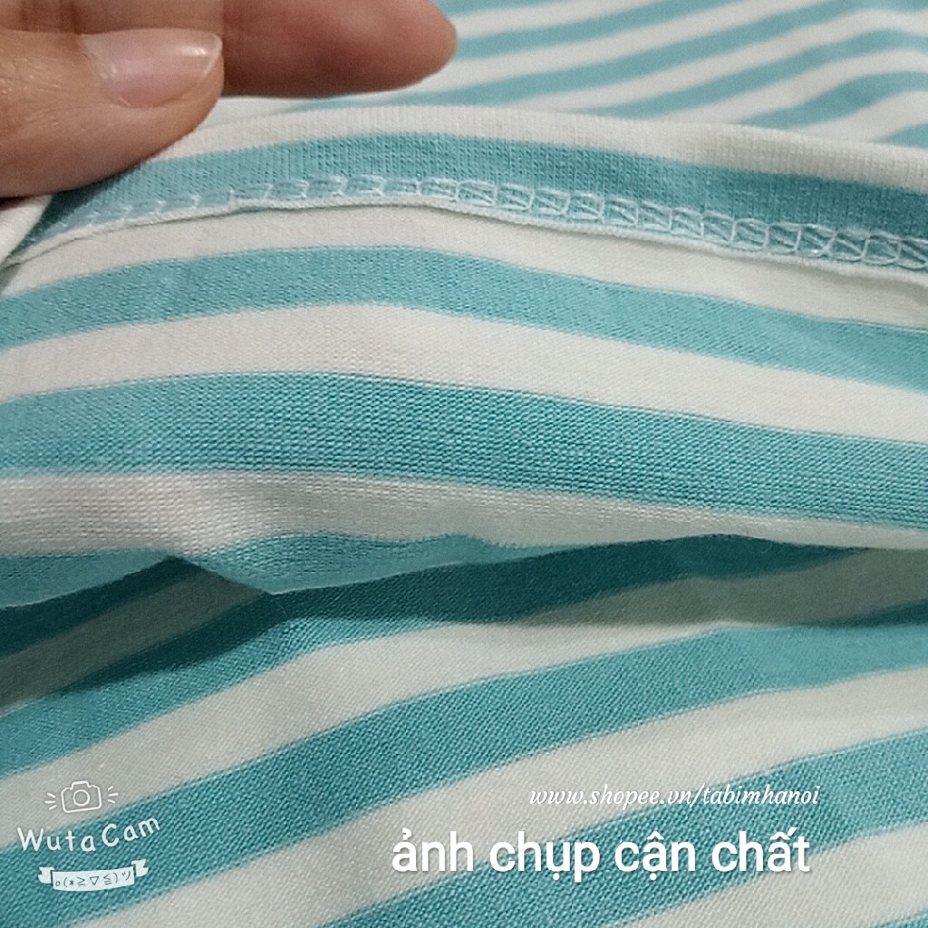 Bộ quần áo cotton kẻ cho bé trai và bé gái (HN 363)