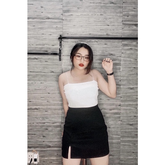 Áo hai dây sợi bún bigsize từ 60kg đến 90kg nhiều màu: đen/trắng/đỏ/cafe