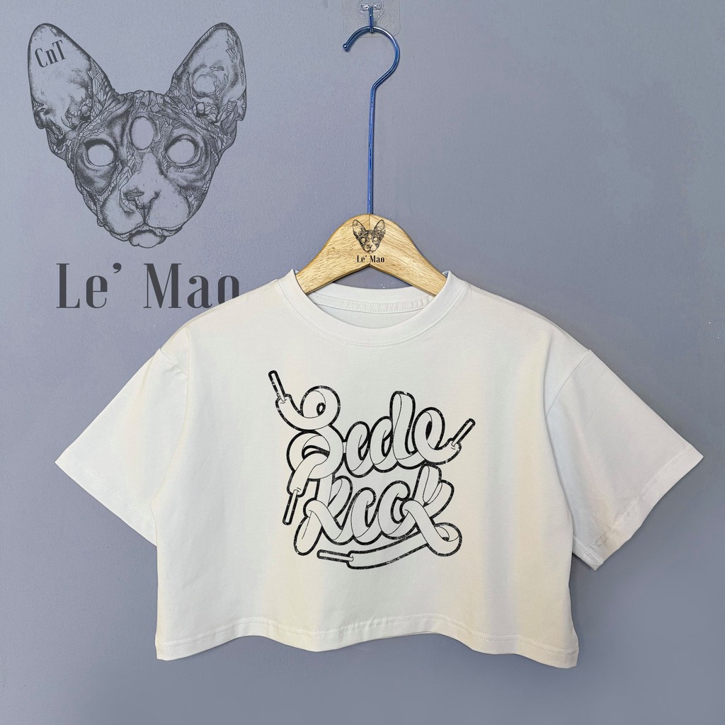 Áo croptop nữ mùa hè slogan quotes chất hot trend 2021