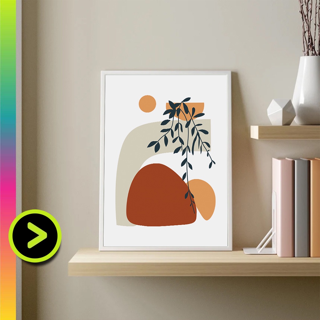 Tranh Treo Tường Mới - Mặt Kính Sang Trọng - Viền Khung Composite Cao Cấp - Thích Hợp Decor Trang Trí Phòng