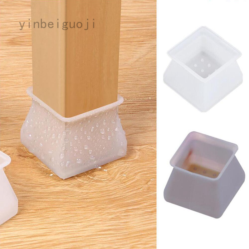 Set 2 Miếng Đệm Chân Bàn Ghế Bằng Silicon