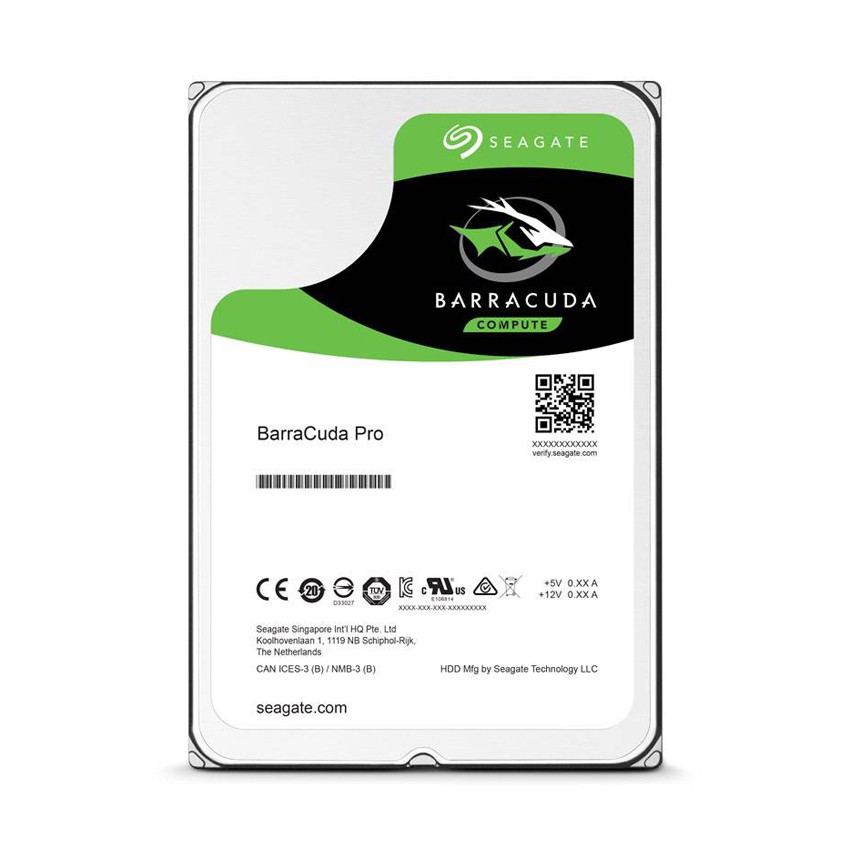 Ổ CỨNG HDD SEAGATE BARRACUDA PRO 3.5/8TB - ST8000DM0004