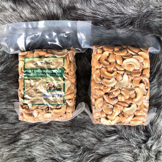 500Gr Hạt Điều Rang Muối Bề Sạch Vỏ Lụa Hút Chân Không