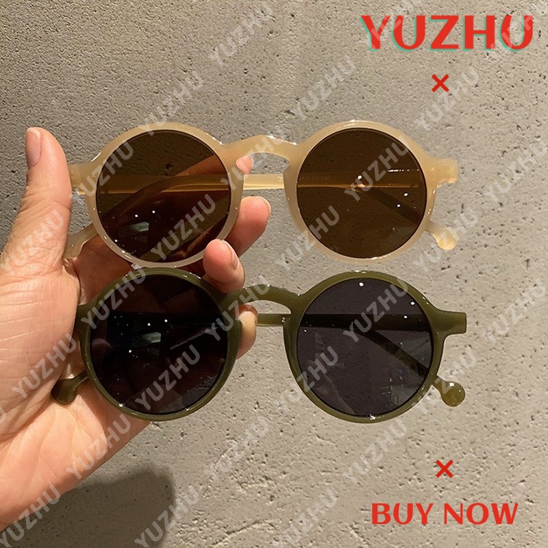Kính Mát Gọng Tròn Phong Cách retro Thời Trang Hàn Quốc Cho Nam Nữ
