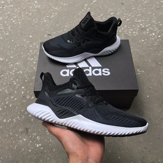 Giày thể thao alpha bounce đen nam nữ