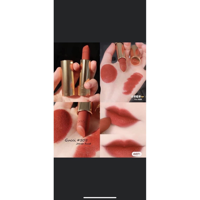 Son gucci dòng matte các màu 25, 505, 500 | BigBuy360 - bigbuy360.vn