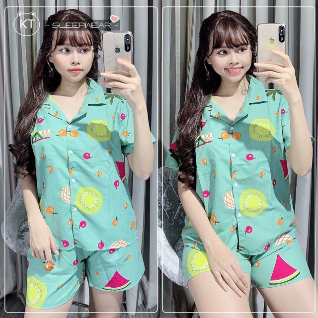 BỘ PIJAMA KATE THÁI ĐÙI