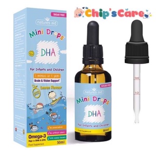 DHA Drops Natures Aid - Bổ sung DHA cho trẻ từ 3 tháng