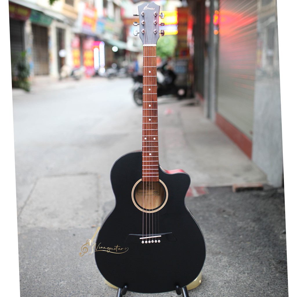 Đàn guitar acoustic classic VG-SPEM mặt gỗ thịt có ty chỉnh cần-  guitar acoustic giá rẻ chính hãng chơi lâu dài ok