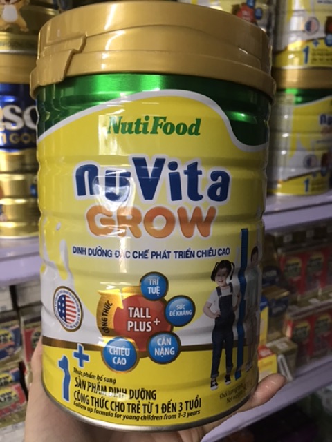 Sữa Nuvita Grow 1+ Hộp 900g