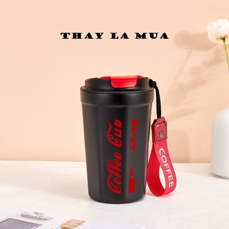 Bình Giữ Nhiệt Coffee Cun - Bình Đựng Nước Giữ Nhiệt Bằng Thép SUS304