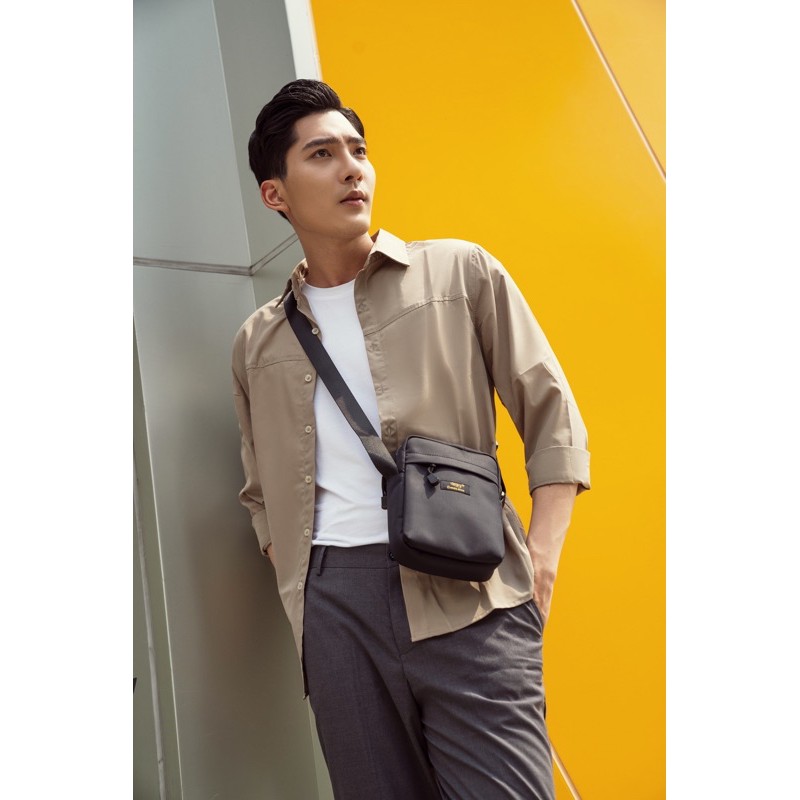 Túi đeo chéo Oxford Lasco nam nữ chống nước thương hiệu Three-Box | BigBuy360 - bigbuy360.vn