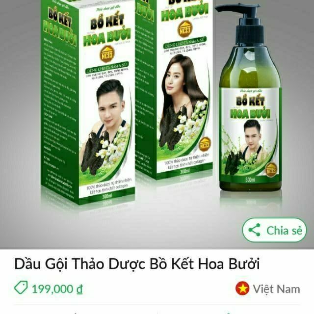 [Giá gốc]Dầu Gội Bồ Kết Hoa Bưởi Trị Rụng Tóc-Nấm-Gàu Hiệu Quả | BigBuy360 - bigbuy360.vn