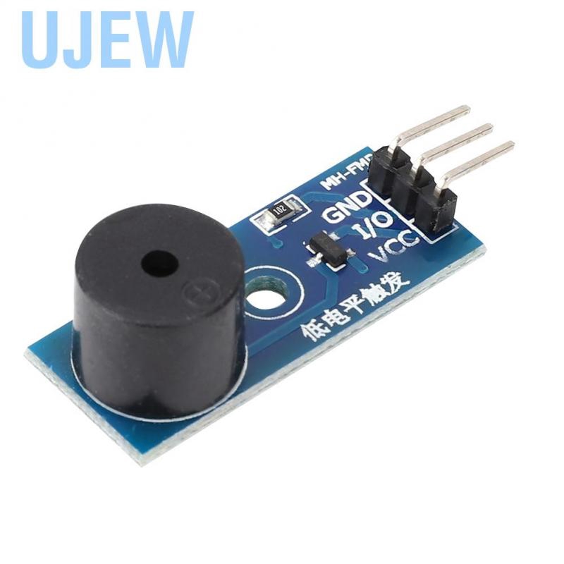 Ujew 5 Pcs Active Buzzer Module 3.3~5V Low Level Trigger  3 Pin Control Board