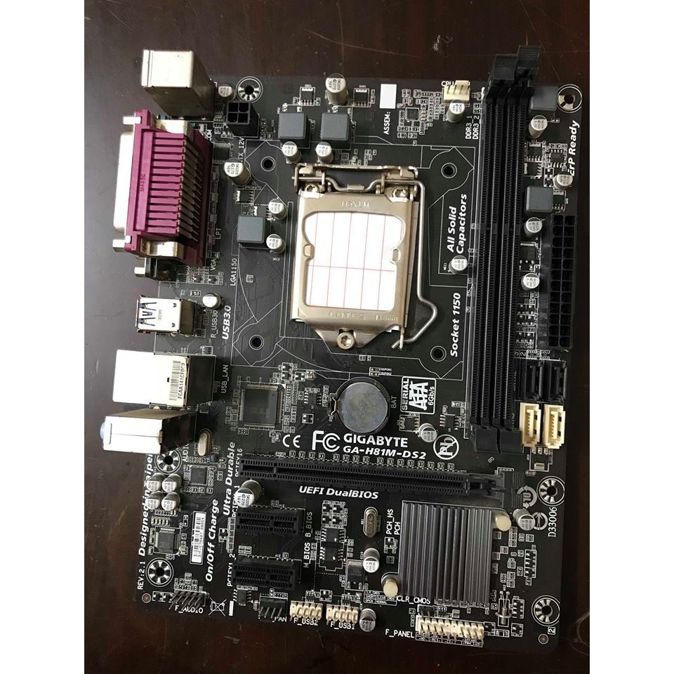 Main H81M-ds2 gigabyte BH 1 đổi 1