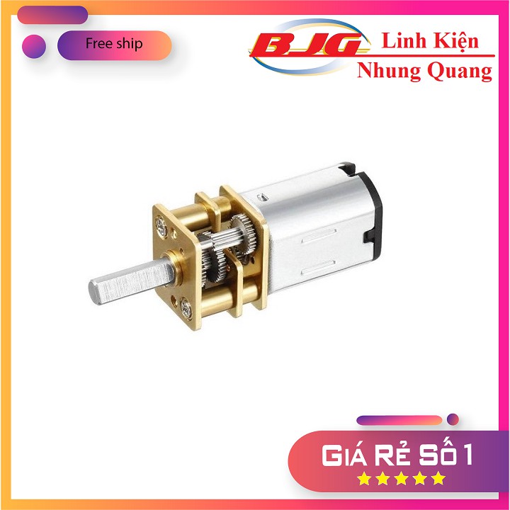 Động Cơ DC Giảm Tốc GA12-N20-linh kiện điện tử 3m