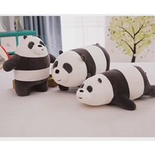 Gấu trúc nhồi bông dễ thương 54cm dùng làm gối ôm