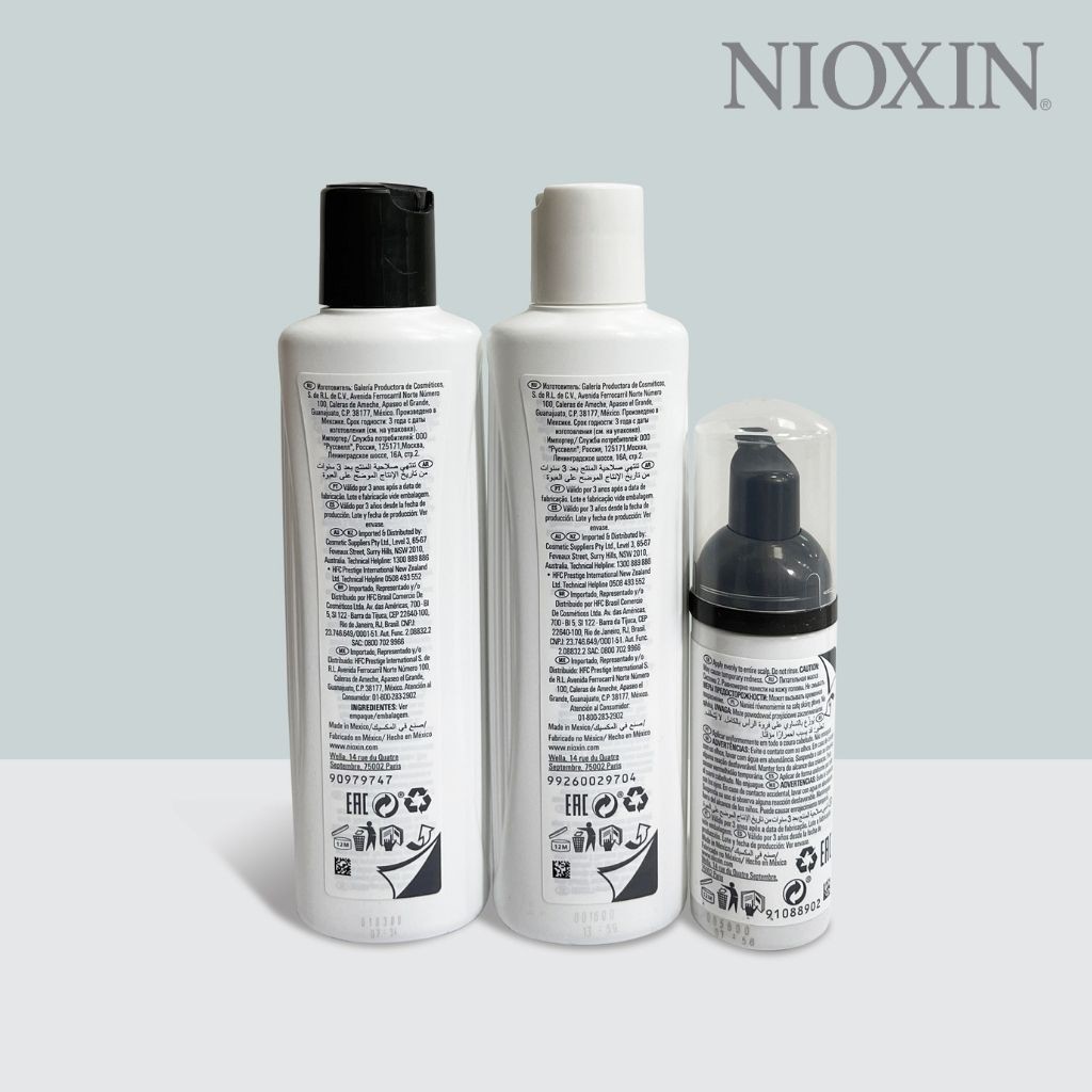 Bộ Chăm Sóc Tóc Nioxin 2 Dành Cho Tóc Tự Nhiên, Thưa Mỏng Và Rụng Nhiều Natural Hair With Progressed Thinning