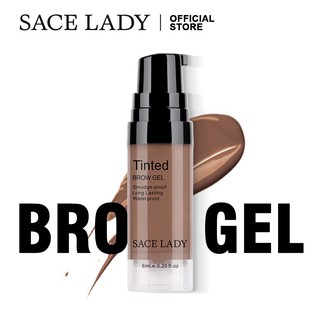 Gel Trang Điểm Chân Mày SACE LADY Tự Nhiên Chống Thấm Nước Lâu Trôi 6ml