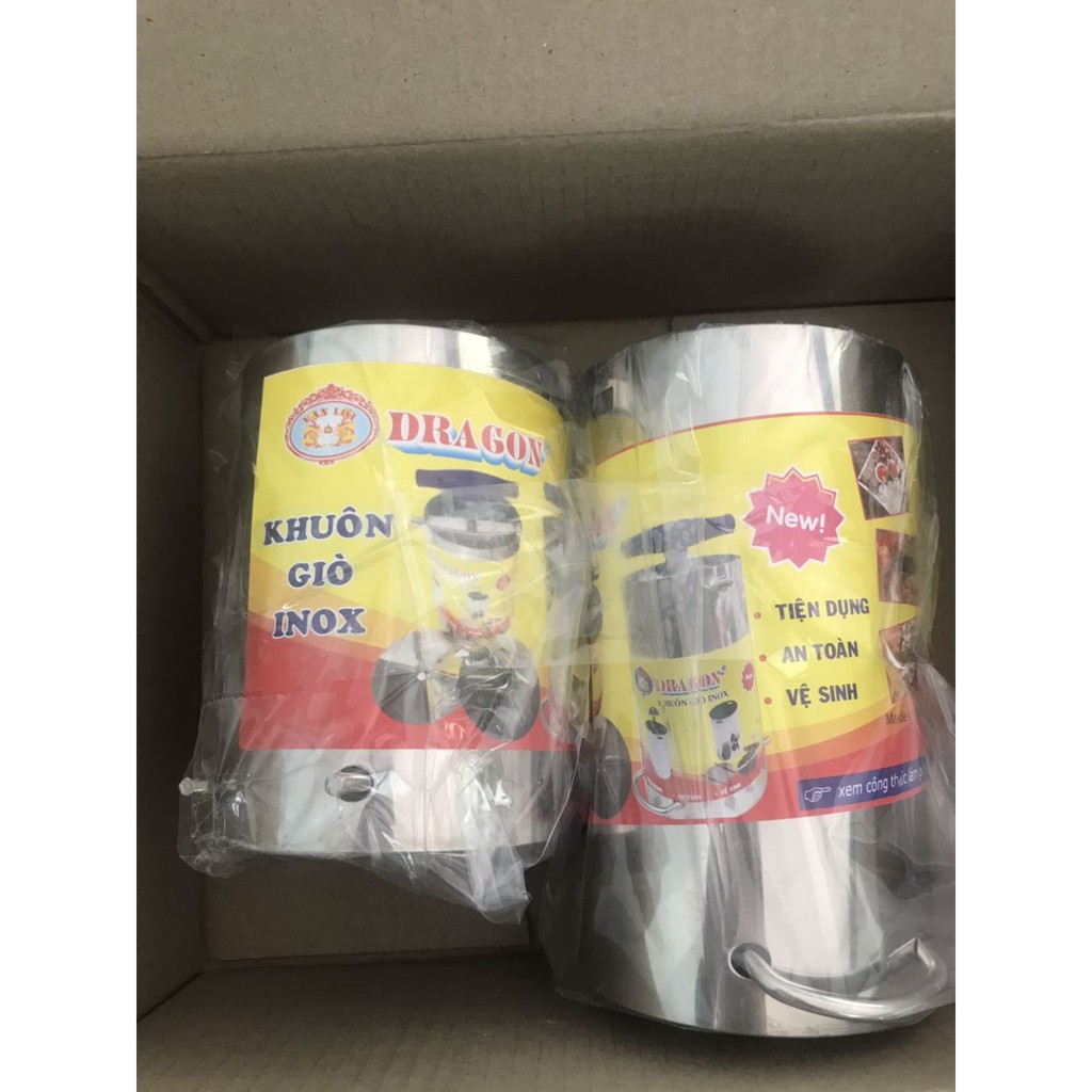 Khuôn Làm Giò Chả Inox Dragon  Hàng Chính Hãng