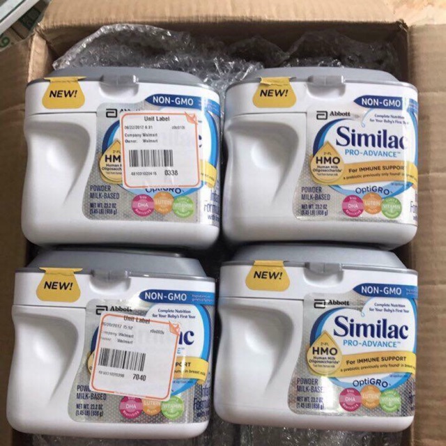 Sữa Similac Pro Advance dành cho bé từ 0 - 12 tháng (658g)