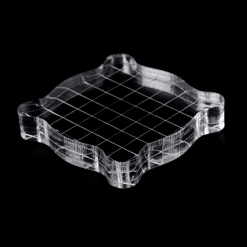 Khối Nhựa Acrylic Trong Suốt In Hình Trang Trí Sổ Tay Thủ Công