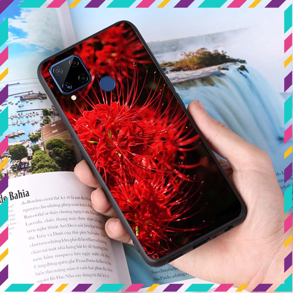 Ốp lưng Oppo REALME C15 in hình hoa xinh xắn, hiện đại , thời trang ,phong cách