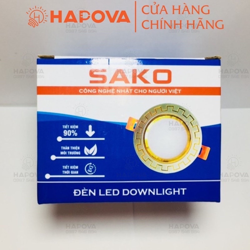 Đèn led âm trần HAPOVA YUMI MD 88