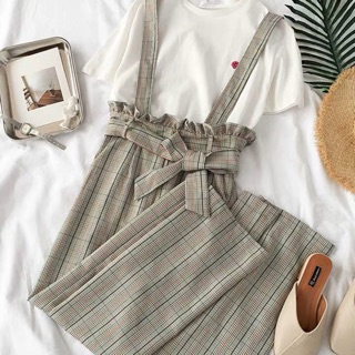 Quần yếm vải ulzzang