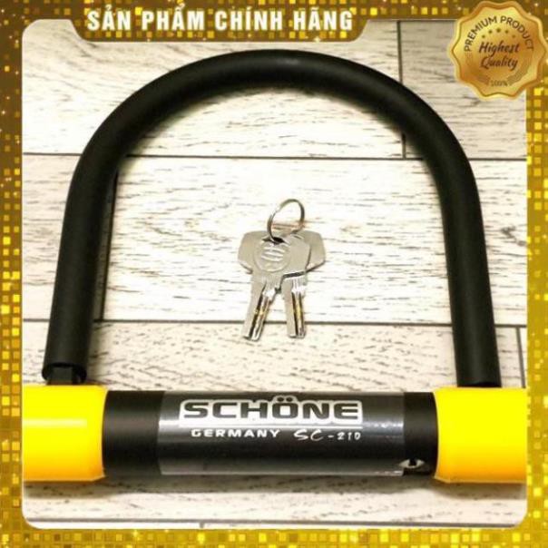 Khoá bánh xe hình chữ U Schone 210- chính hãng