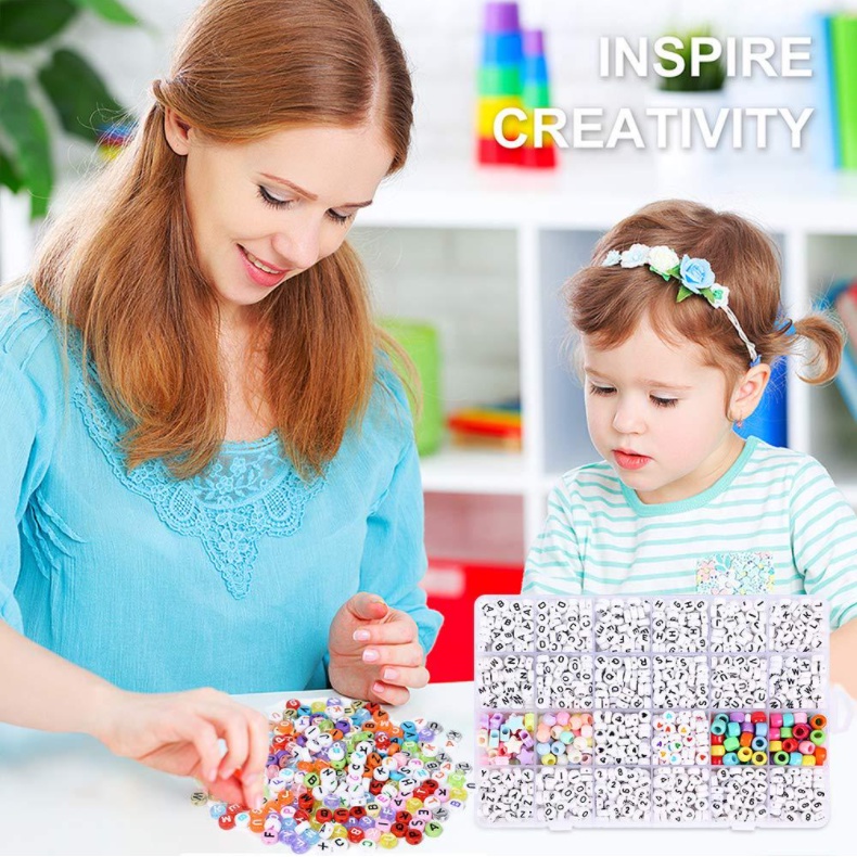 Hạt thủy tinh ST.KUNKKA cỡ 2-4mm 24 màu sắc làm đồ trang sức thủ công thời trang tiện dụng DIY