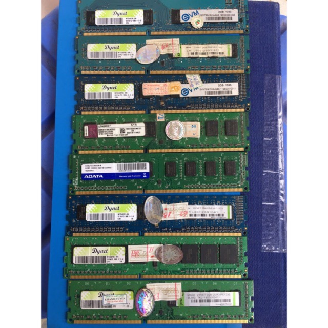 Ram PC, máy tính để bàn 2Gb DDR3 BUS 1333, Ram 3 2Gb, Ram DDR3 2Gb bus 1333 các hãng test ok