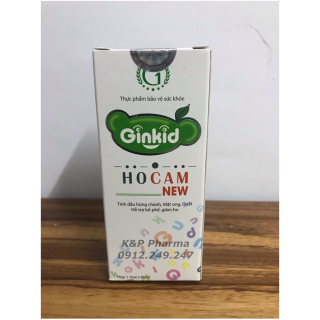 ✅ SIRO GINKID HOCAM NEW | Giúp bé giảm ho, nhuận phế, giảm hiệu quả các triệu chứng hắt hơi, sổ mũi, cảm cúm