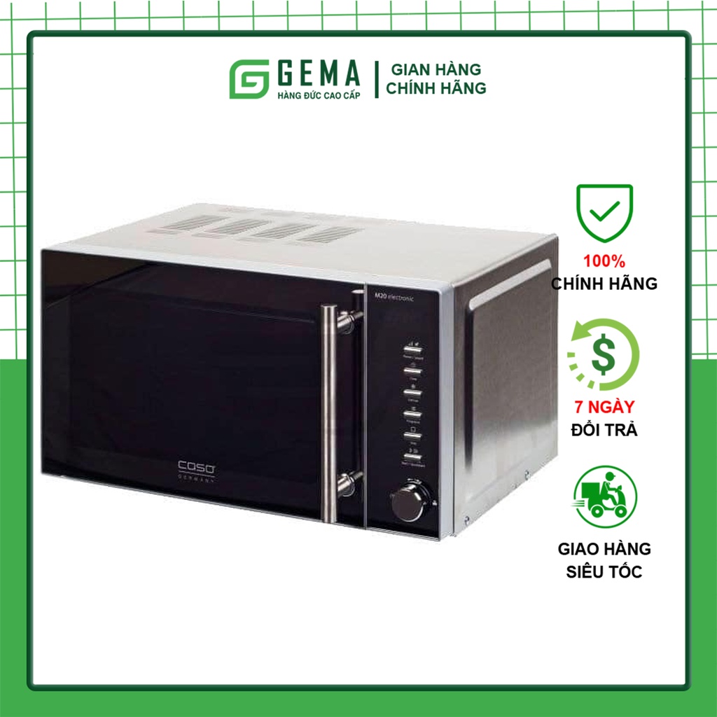 Lò vi sóng Caso M20 Electronic dung tích 20 lít nhập khẩu Đức chính hãng