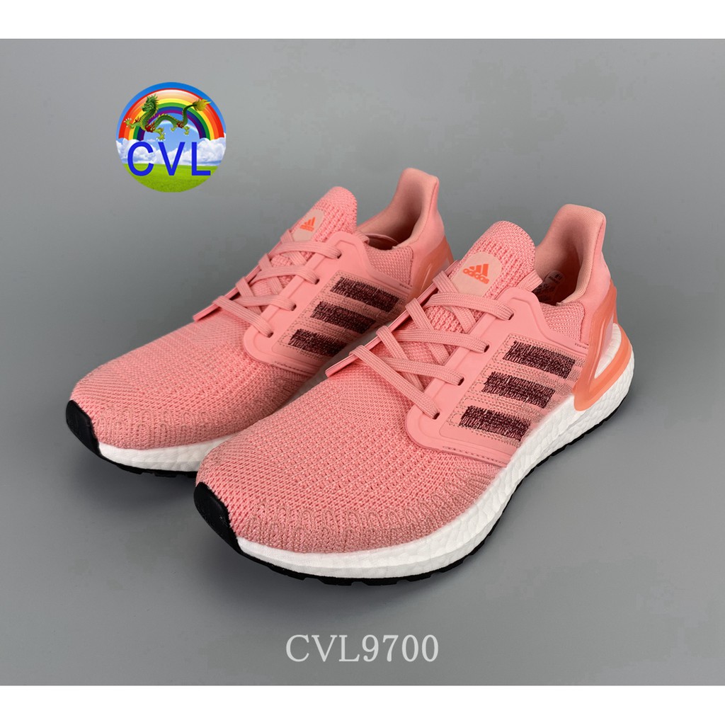 Adidas Ultra Boost Ub6.0 Eg0716 Cute Pink Women's Shoes Knitted Mesh Running Shoes Super Elastic Sole
