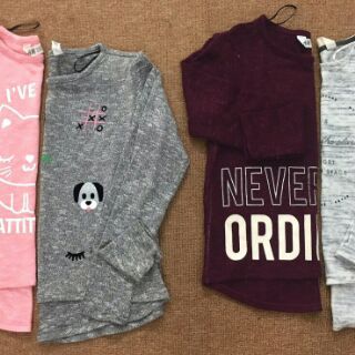 Áo len H&M bé gái size đại