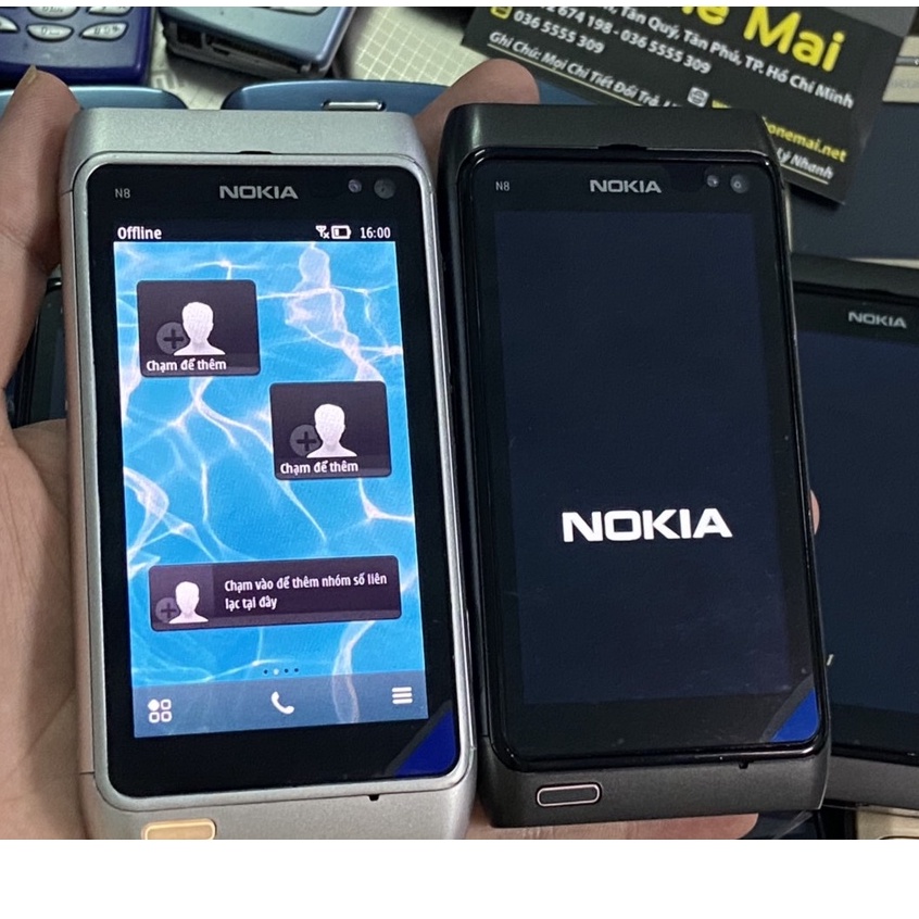 Điện Thoại Nokia N8 Cảm Ứng Bộ Nhớ 16G WiFi 3G Chính Hãng Loa To, Sóng Khẻo - Bảo Hành 6 Tháng