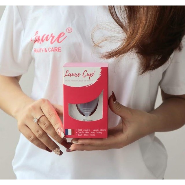 Cốc Nguyệt San Laure Cup Mềm Mịn Chính Hãng Pháp Tặng Kèm Qùa Tặng Số Lượng Có Hạn