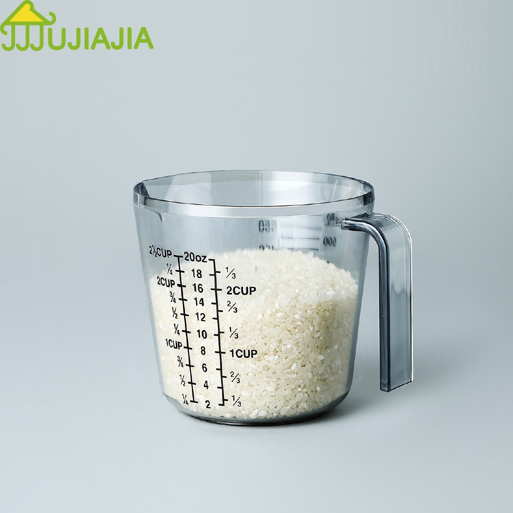 Cốc đo JUJIAJIA 600ml có thể chịu được nhiệt độ cao