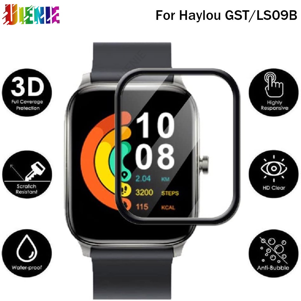 Miếng Dán 3D Bảo Vệ Màn Hình Chống Trầy Xước Cho Đồng Hồ Haylou GST / LS09B