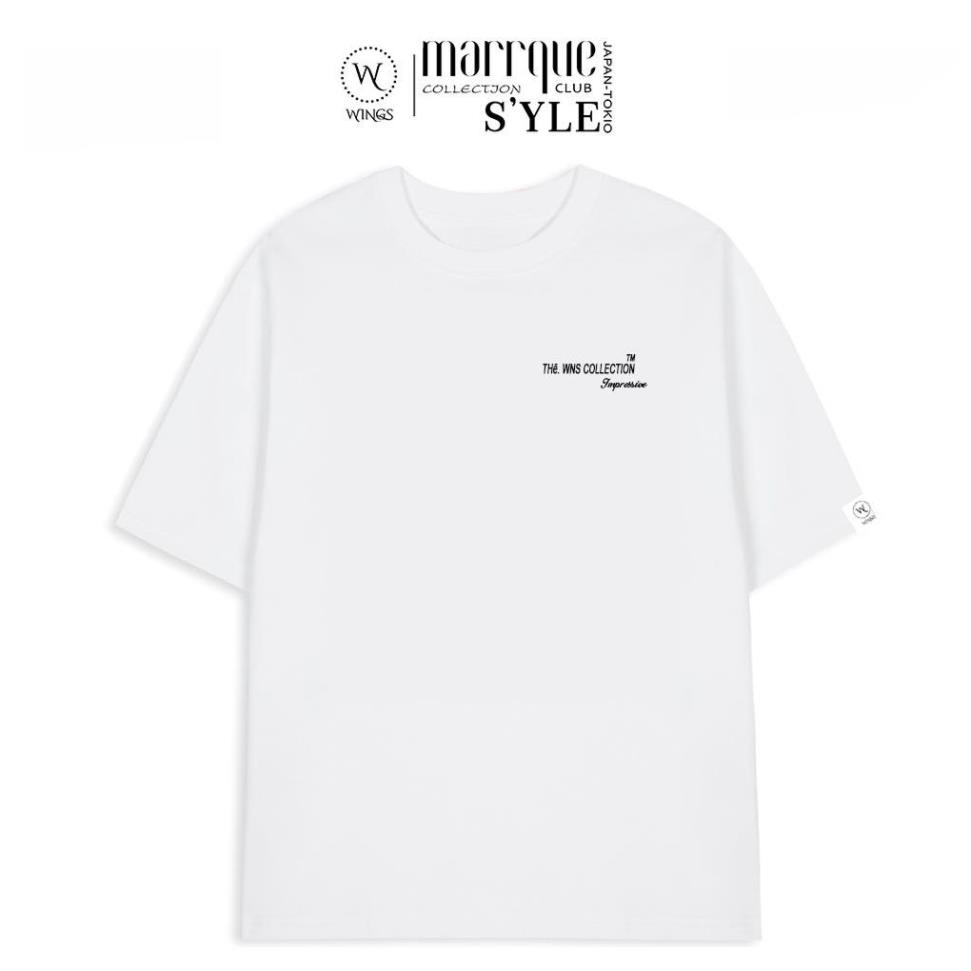 Áo thun unisex fom rộng nữ looking gucci nhãn hiệu Wings ! #
